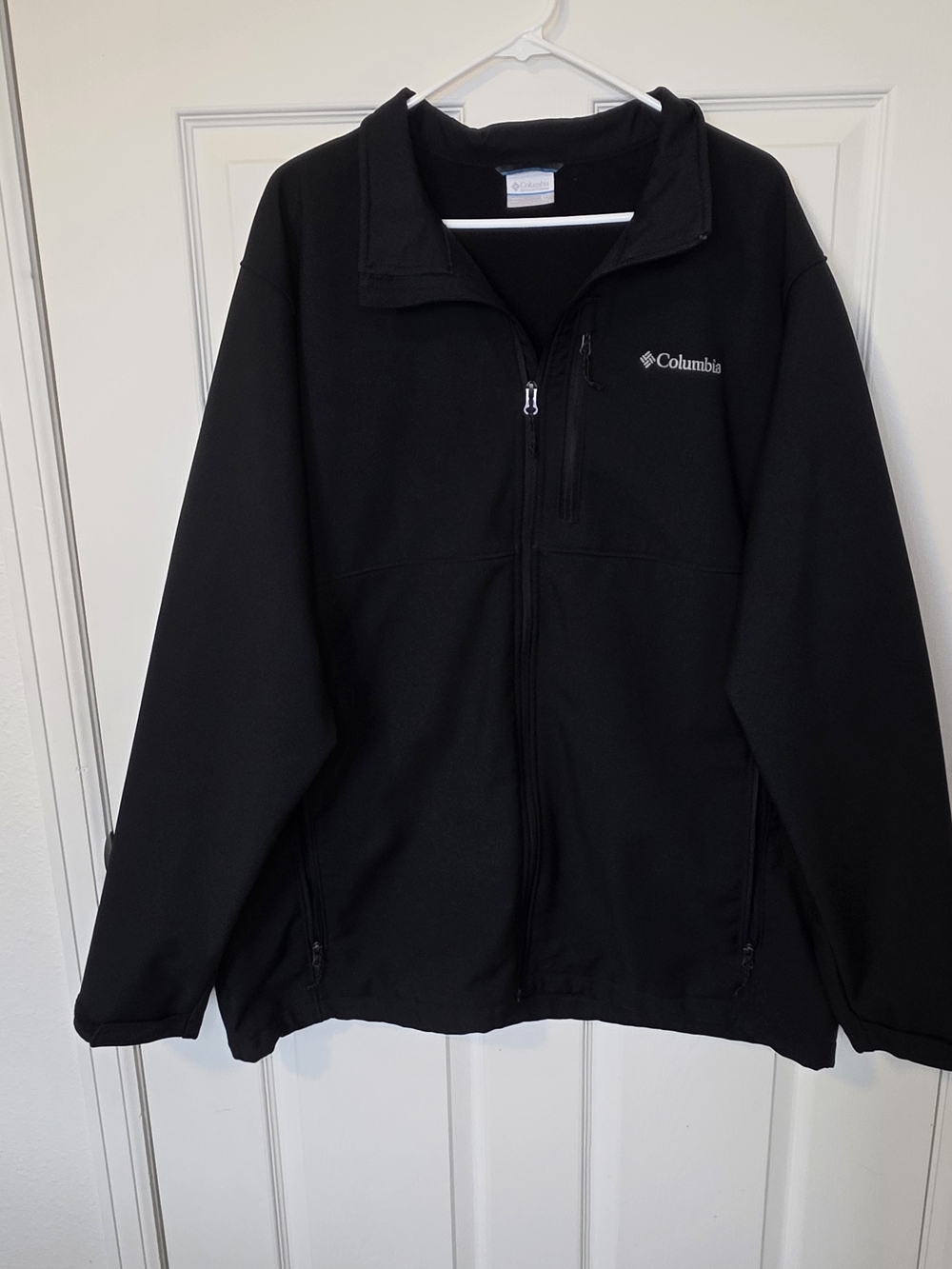 Columbia Men's Ascender Water-Resistant Softshell Jacket - Black (2XT)